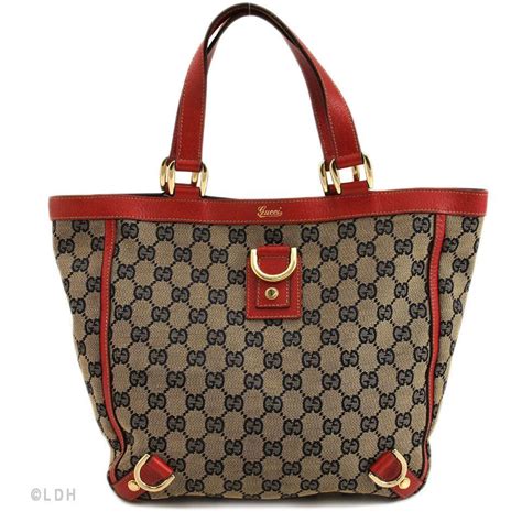 gucci canvas monogram bag|pre owned gucci handbags.